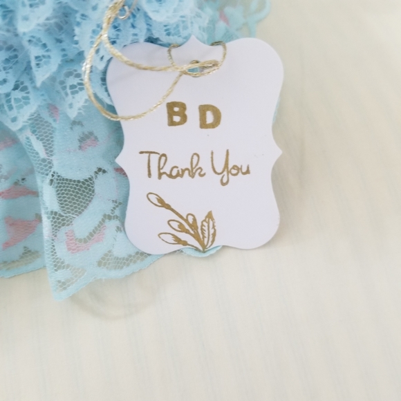 Shaby Chic style tissue box cover. Baby blue,New - Picture 5 of 8